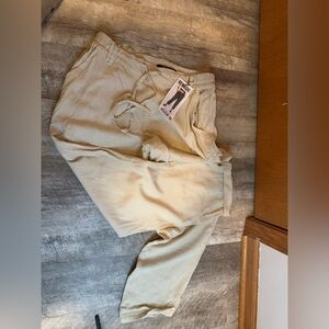 Rewash NWT size MEDIUM linen blend cream pants
